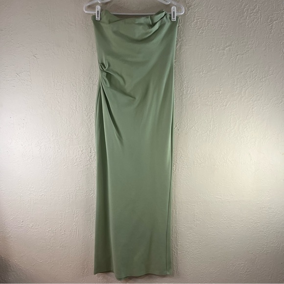 Michael Costello Strapless Maxi Dress - Picture 2 of 12